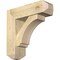 Ekena Millwork Imperial Craftsman Rough Sawn Bracket w/ Offset Brace, Douglas Fir, 8"W x 26"D x 26"H BKT0806X26X26IMP04RDF - alternate 1